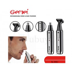 Триммер для носа, вух, скронь і шиї Gemei GM-3106 2 в 1