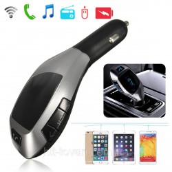 X5 LCD бездротовий FM передавач MP3 плеєр TF Автомобільний комплект зарядний пристрій