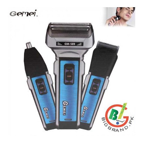 ТРІММЕР І МАШИНКА ДЛЯ СТРИЖКИ 3 В 1 GEMEI GM-589