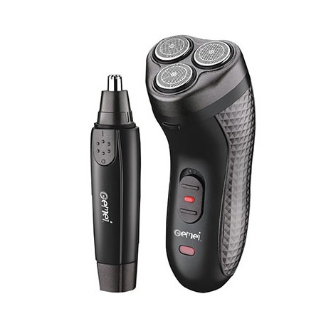Електробритво + тріммер Gemei GM 7113, 2 в 1