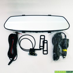 Сенсорне дзеркало - відеореєстратор L1002C Full HD 7" з камерою заднього виду.