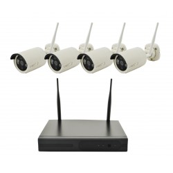 Камери Reg.+ Комплект відеореєстраторів CAD 8004 WiFi 4CH Набір для 4 камер, Комплект відеоспостереження, Аналогове