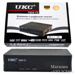 Тв-приставка Т2 Тюнер DVB-T2 7810 UKC S Детальніше: