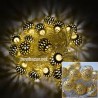 Вміст птиці оптом бісер, колір цибулини сріблястий 20LED