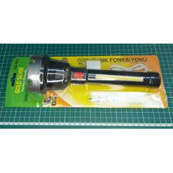 Фонарь ручной аккумуляторный от USB, 5Вт, Gold Silver Gs-835