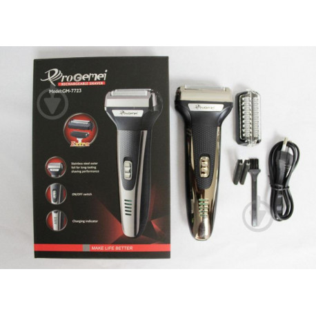 Професійна електробритва Gemei Pro GM-7723 (ВGM 7723)