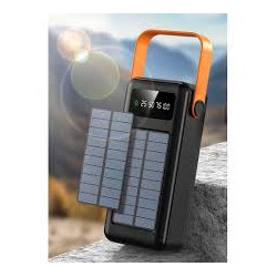 Повер банк Power bank на сонячній батареї Solar 50000 mah Портативний зарядний пристрій