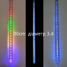 електрична гірлянда "Тане бурулька" зовнішня 80см теплобілий