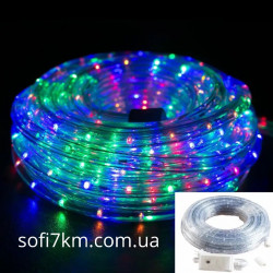 Дюралайт Світлодіодний Круглий Шланг LED 10 м Мульти