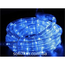 Светодиодный Дюралайт Круглый Шланг LED Синий 10 м