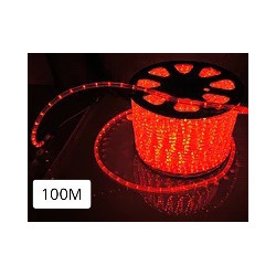 светодиодный дюралайт круглый шланг led червоний 100 метро