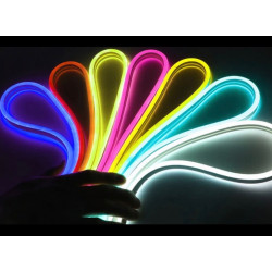 СВІТЛОДІОДНА НЕОНОВА СТРІЧКА RGB 72LED/M 2835 220В STANDART 12W/M IP65