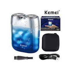 Kemei электробритва для всего тела с двойным ножом, триммер для головы