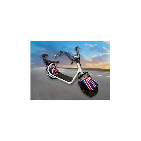 Электробайк SEEV CityCoco Mini Britain двухместный