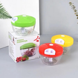 Ручной кухонный измельчитель Easy Spin Cutter (Green) | овощер