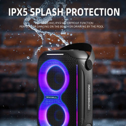 Портативная Bluetooth колонка Hopestar Party 200 Mini 20W Темно