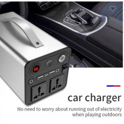 Портативна зарядна станція VHG OKD180 180W 43200mAh Portable Power Station Silver 200W