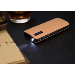 PowerBank 40000mAh МОЩНЫЙ +LED фонарик, 3 USB, повербанк универсальная батарея, внешний аккумулятор
