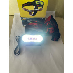 Аккумуляторный налобный фонарик Kx-301 красный свет опт
