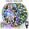 Світлодіодна гірлянда вулічна PVC 1000 LED білий