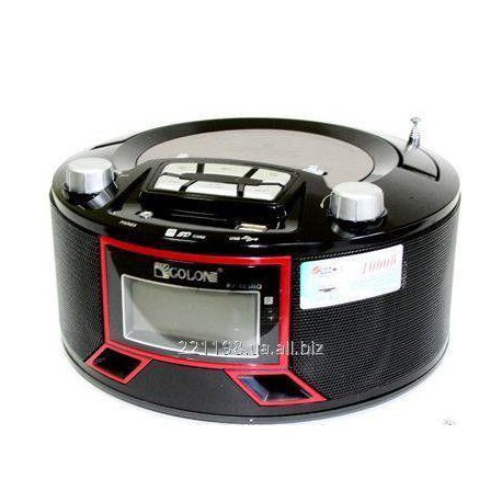 GOLON RX663RQ ЧЕРВОНИЙ РАДІОПРИЙМАЧ БУМБОКС & - ЧОРНИЙ