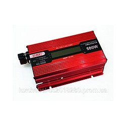 Перетворювач струму змінного/постійного струму UKC 500W KC-500D з LCD дісплеєм