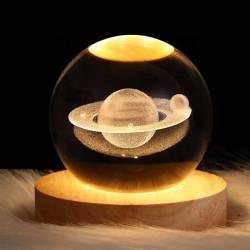 Декоративна 3D нічник кришталева куля -sofi3d оптом 7км