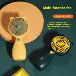 Портативний ручний вентилятор Handy Mini Fan JX-998 на акумуляторі з ручкою
