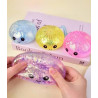 Антистрес-сквіш пельмень Orbeez Bao BUN 8.5 см Squishy пельмень з кульками Орбіз, м яка сенсорна іграшка
